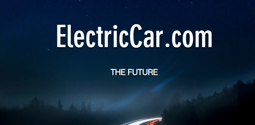 曾以128万拿下ElectricCar.com后，他又收购了ev.car