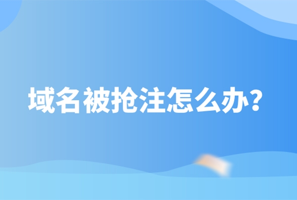 域名被抢注怎么办?5个步骤轻松应对