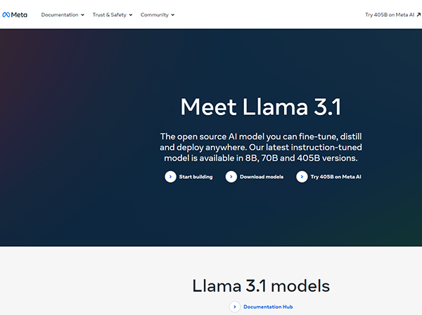 价值千万美元的Llama.com现已属于Meta公司