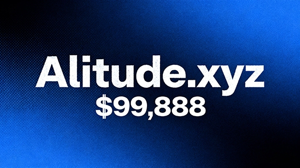 Altitude.xyz以99,888美元成交，高价值品牌域名再受关注