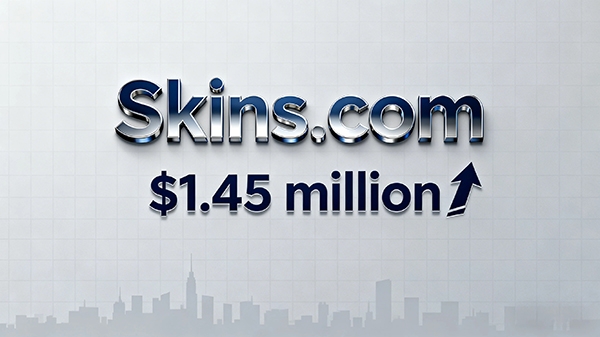 “皮肤”专属域名 Skins.com 以超145万美元高价成交!