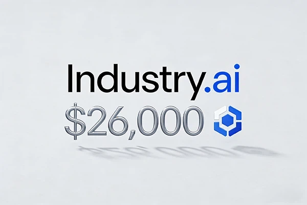 Industry.ai以2.6万美元成交，AI 垂直域名价值再获印证
