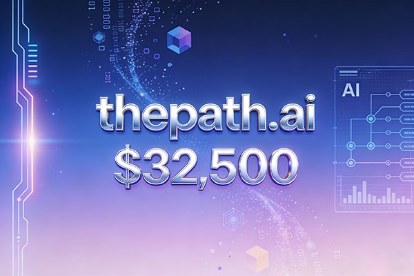 AI域名持续升温：thepath.ai以32,500美元成交，解锁多领域应用潜力