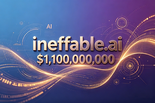 欧洲史上最大种子轮诞生：Ineffable Intelligence 11亿美元融资背后，.ai域名成AI创业标配