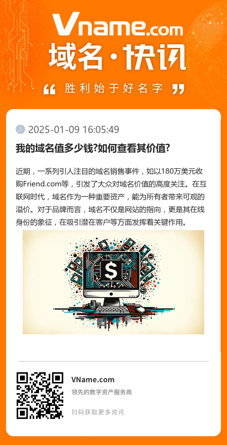 我的域名值多少钱?如何查看其价值?